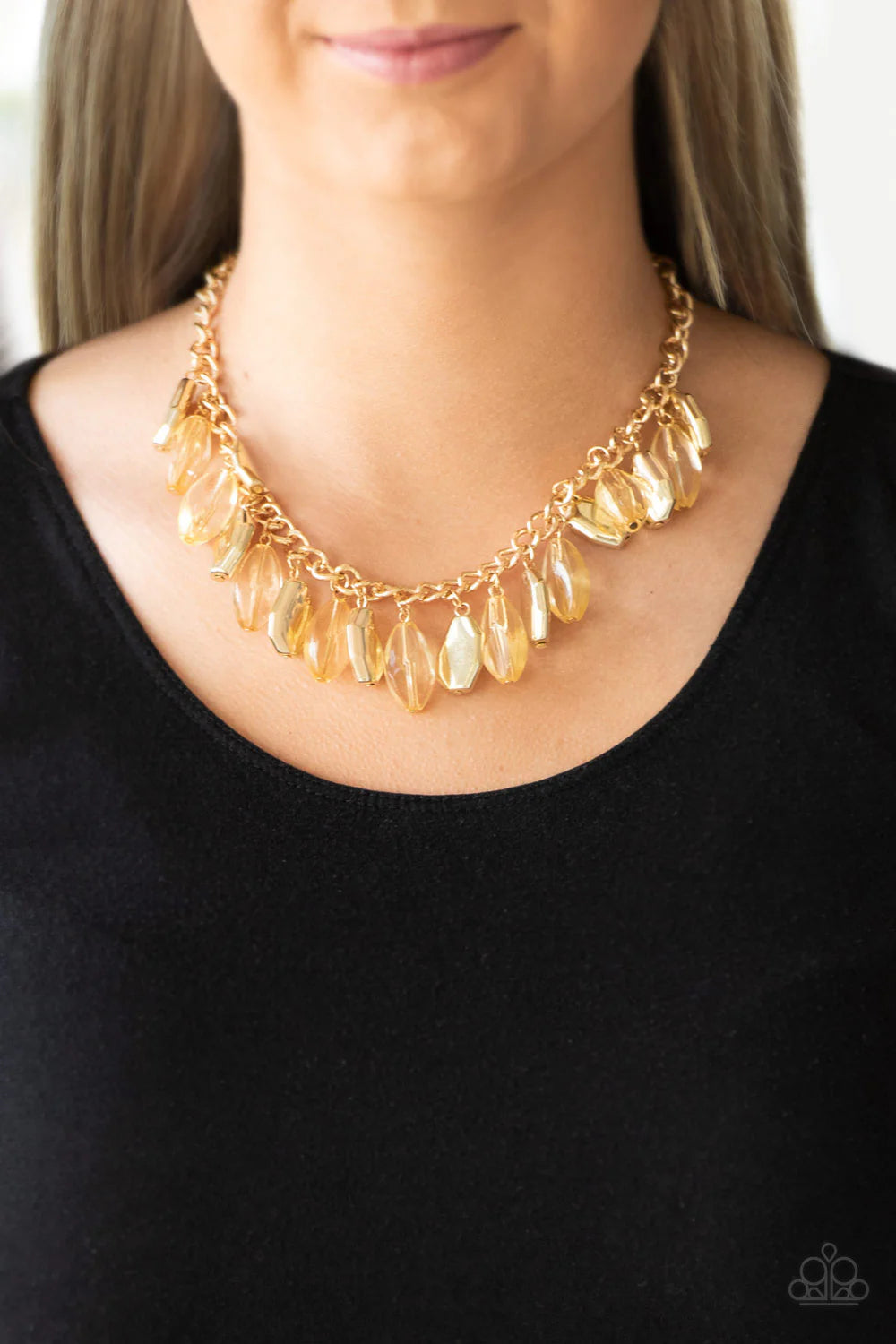 FRINGE FABULOUS NECKLACE GOLD