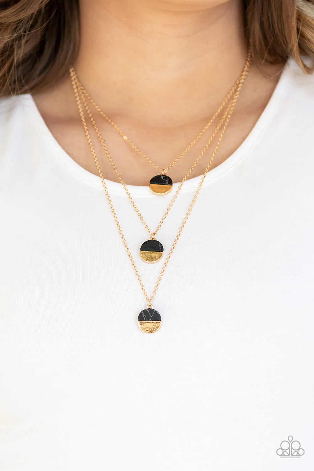 RURAL RECONSTRUCTION BLACK NECKLACE