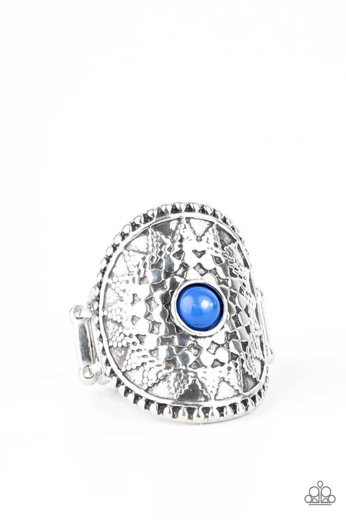 MOJAVA RAYS BLUE RING