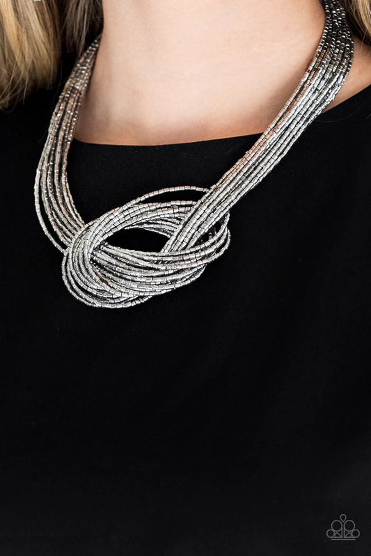 KNOTTED KNOCKOUT SILVER