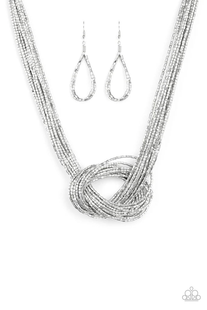 KNOTTED KNOCKOUT SILVER