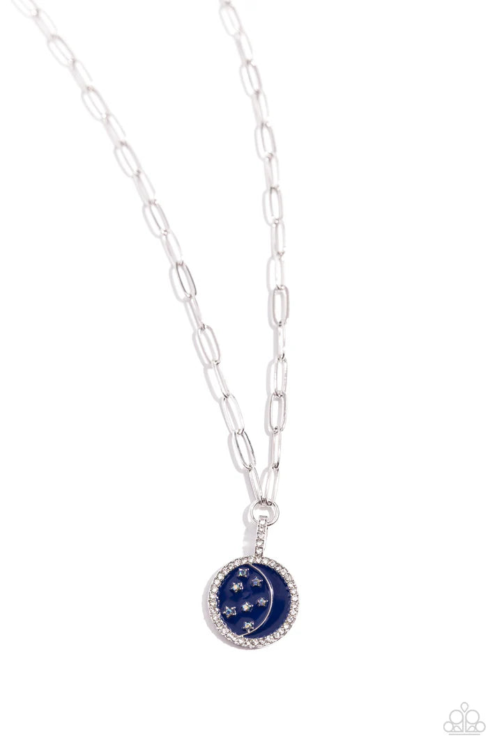 LUNAR LIAISON BLUE NECKLACE