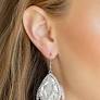 FAMOUS WHITE EARRING